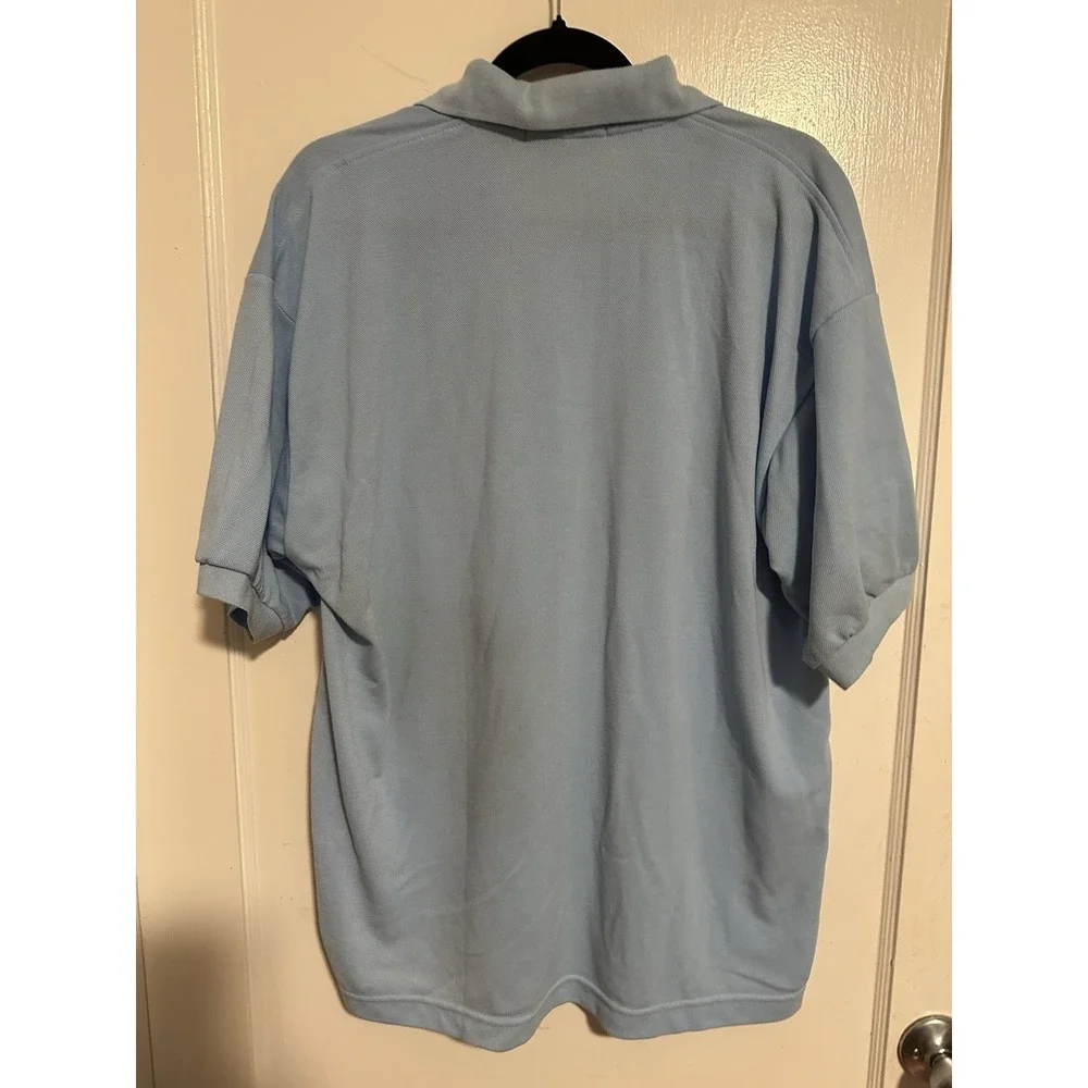 Nice Vtg Polo Ralph Lauren Blue Polo Shirt Short Sleeve  Mens 3XL XXXLarge